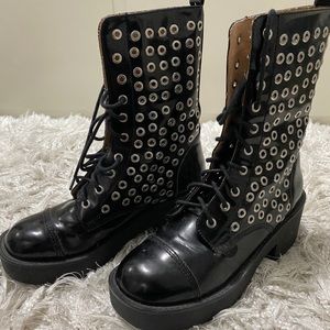 Jeffrey Campbell Leather Platforms